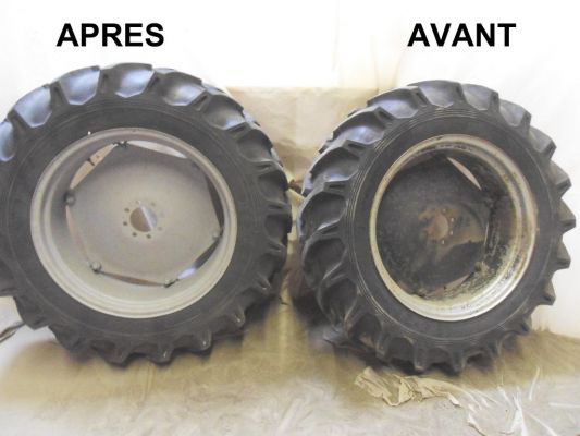 Décapage roues 
